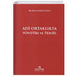 Adi Ortaklkta Ynetim ve Temsil Vedat Kitaplk
