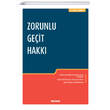 Zorunlu Geit Hakk Sekin Yaynclk