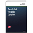 Tapu ptali ve Tescil Davalar Sekin Yaynclk