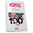 2022 KPSS 100 Soruda Vatandaln Gerek 100` Deneme sem Yaynlar