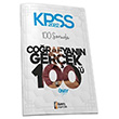 KPSS 100 Soruda Corafyann Gerek 100` Deneme sem Yaynlar