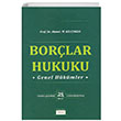 Borlar Hukuku Genel Hkmler Turhan Kitabevi