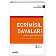 Ecrimisil Davalar Haksz gal Tazminat Sekin Yaynclk