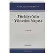 Trkiyenin Ynetim Yaps Turhan Kitabevi