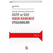 Asliye ve Sulh Hukuk Mahkemesi Uygulamalar Sekin Yaynevi