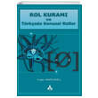 Rol Kuram Ve Trkede Konusal Roller Sona Yaynlar