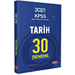 2022 KPSS Tarih 30 Deneme Sınavı Data Yayınları