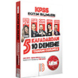 2022 KPSS Eitim Bilimleri 5 Kafadardan 10 Deneme Tamam zml Benim Hocam Yaynlar