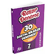 7. Snf Sosyal Bilgiler Rekor 30 Deneme Startfen Yaynlar