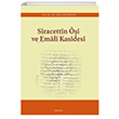 Siracettin i ve Emli Kasidesi Aratrma Yaynlar
