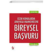 Cezai Konularda Anayasa Mahkemesine Bireysel Bavuru Sekin Yaynclk
