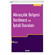 Miraslk Belgesi Verilmesi ve ptali Davalar Sekin Yaynclk