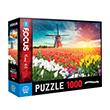 Tulips And Windmill Laleler Ve Yel Deirmeni Blue Focus