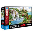 1000 Para Forest And Waterfall Orman Ve elale Blue Focus Games