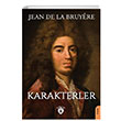 Karakterler Jean De La Bruyere Dorlion Yaynlar