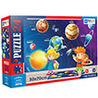 24 Para Yer Puzzle Planets Gezegenler Blue Focus Games
