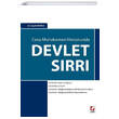 Ceza Muhakemesi Hukukunda Devlet Srr Sekin Yaynevi