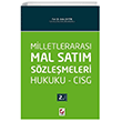 Milletleraras Mal Satm Szlemeleri Hukuku CISG Sekin Yaynevi