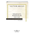 Nianlya Mektuplar 1820-1822 Victor Hugo  Bankas Kltr Yaynlar