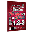 2022 KPSS Eitim Bilimleri 1-2-3 (3`l Deneme) Pegem Akademi