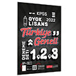 2022 KPSS Genel Yetenek Genel Kltr 1-2-3 (3`l Deneme) Pegem Akademi