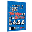 2022 KPSS ABT Fizik 4-5-6 (3`l Deneme) Pegem Akademi Yaynclk