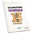 2022 KPSS Noktasndan Vatandalk 15 Deneme HMC Yaynlar