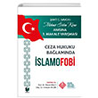 Ceza Hukuku Balamnda slamofobi Adalet Yaynevi