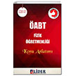KPSS ABT Fizik retmenlii Konu Anlatm Lider Yaynlar
