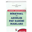 Anonim irketlerde Bireysel ve Aznlk Pay Sahibi Haklar Bilge Yaynevi
