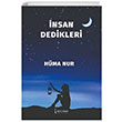 nsan Dedikleri Hma Nur kinci Adam Yaynlar