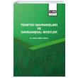 Tketici Davranlar Ve Davransal Niyetler Hatice Mine Yayla Eitim Yaynevi