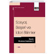 Sosyal Beeri Ve dari Bilimler Alannda Uluslararas Aratrmalar XI Eitim Yaynevi
