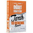 Drt Drtlk KPSS Lisans 10 Tarih Deneme Dizgi Kitap