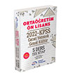 KPSS Ortaretim nlisans Genel Yetenek Genel Kltr 5 Ders Tek Kitap Murat Yaynlar