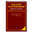 Maliyet Muhasebesi lkeler ve Uygulama Der Yaynlar