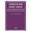 Trkiyenin dari Yaps Kamu Ynetimi Tekilat smet Giritli Der Yaynlar