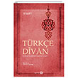 Trke Divan Yeditepe Yaynlar