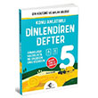 5. Snf Din Kltr Ve Ahlak Bilgisi Konu Anlatml Dinlendiren Defter Eker Test Yaynlar