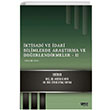 ktisadi ve dari Bilimlerde Aratrma ve Deerlendirmeler 2 - Aralk 2021 Gece Kitapl