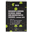 Research and Reviews n Social Human and Administrative 2019 Ertan zoban Gece Akademi