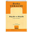Byk ve Kk Botho Strauss Mitos Boyut Yaynlar