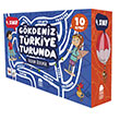 Gkdeniz Trkiye Turunda 4.Snf Seti (10 Kitap) Mavi Kirpi