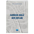 Karmak Analiz Ders Notlar Osman Altnta Nobel Akademik Yaynclk