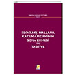 Edinilmi Mallara Katlma Rejiminin Sona Ermesi ve Tasfiye Halime Sava ztrk Adalet Yaynevi