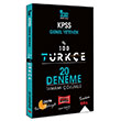 KPSS Genel Yetenek %100 Trke Tamam zml 20 Deneme Yarg Yaynlar