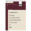 International Research In Social, Human And Administrative Sciences III Halil Cem SAYIN Eitim Yaynevi