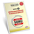 MEB KBS Uzman retmen ve Baretmen Eitim Aratrmalar ve Ar-ge almalar retici Soru Fasikl Modl-4 Editr Yaynlar
