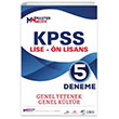 KPSS Lise n Lisans Genel Yetenek Genel Kltr 5 Deneme MasterWork Yaynlar