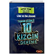 2022 KPSS Lise ve Önlisans 10 Kızgın Deneme Data Yayınları